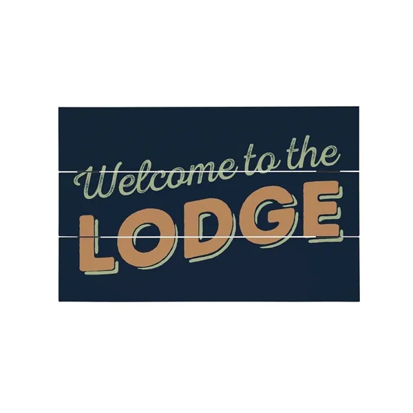 Add the rustic look of wood to a wall with this... from ASI 87188 Showdown Displays