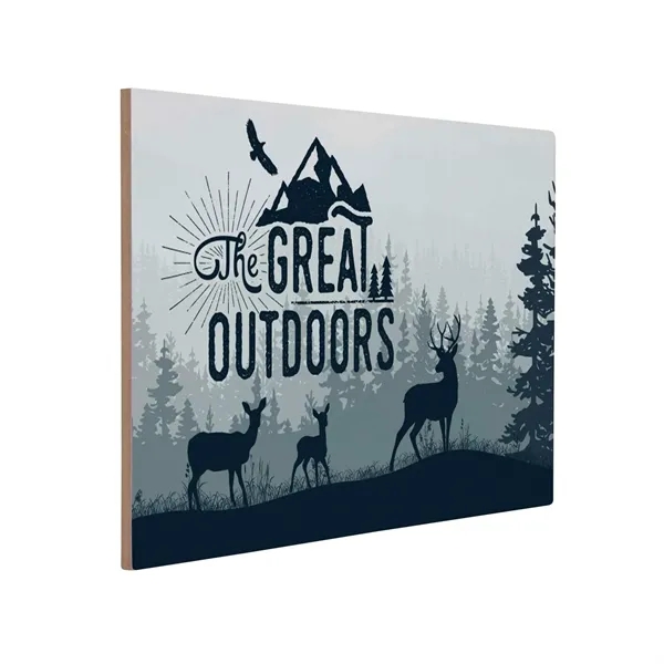 Add the rustic look of wood to a wall with this... from ASI 87188 Showdown Displays