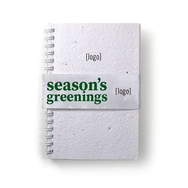 Holiday Seed Paper Journal... from ASI 40646 Bloomin Promotions / Bloomin' Promotions™