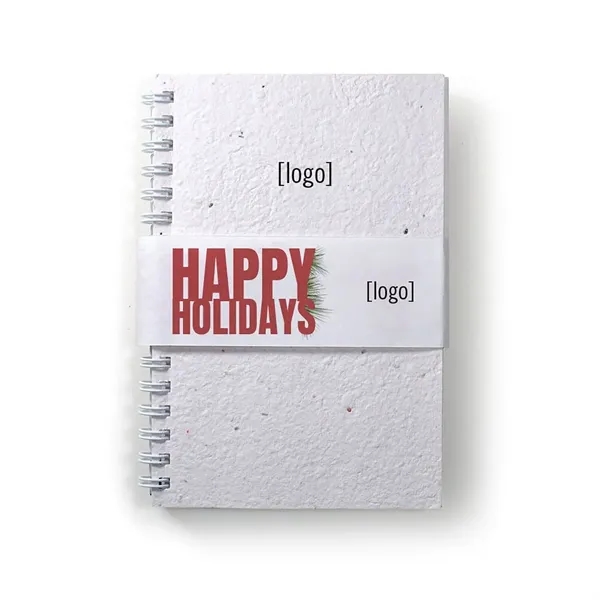 Holiday Seed Paper Journal... from ASI 40646 Bloomin Promotions / Bloomin' Promotions™