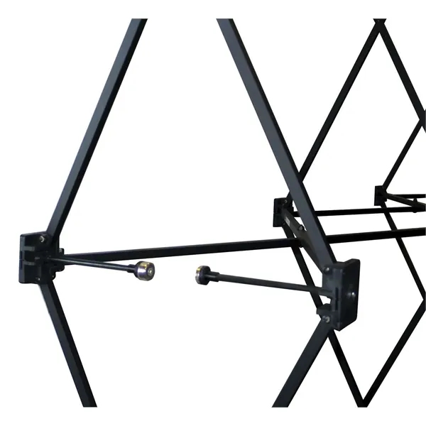 Hardware for the 10' curved ARISE floor display.... from ASI 87188 Showdown Displays