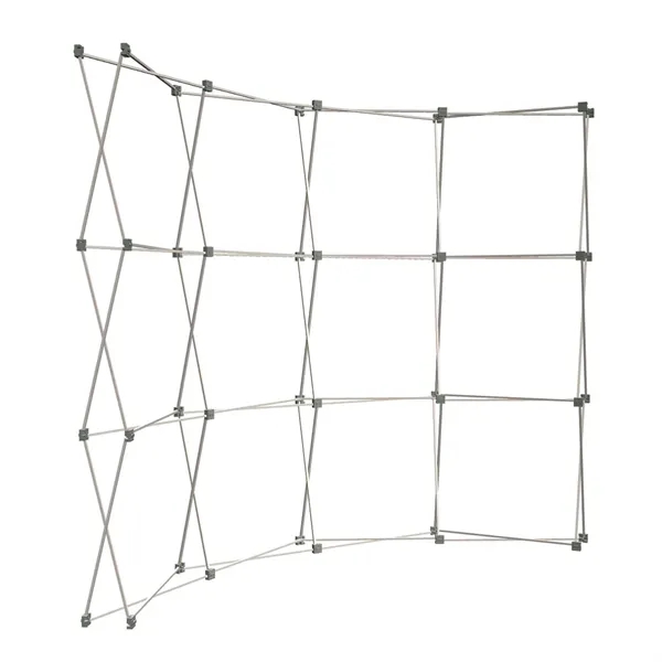 Frame for the 10' Curved Show 'N Rise Floor Display.... from ASI 87188 Showdown Displays