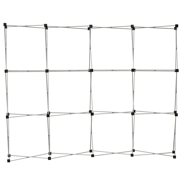 119.38" x 90.5" x 11" lightweight aluminum GeoMetrix 12-quad display frames.... from ASI 87188 Showdown Displays