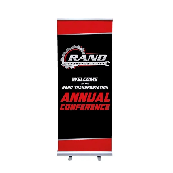 Get double the advertising power with this retractable banner display.... from ASI 87188 Showdown Displays