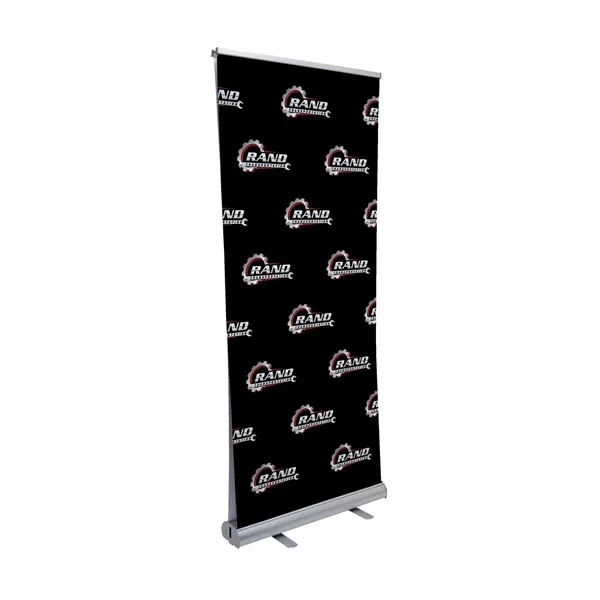Get double the advertising power with this retractable banner display.... from ASI 87188 Showdown Displays