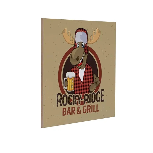 Add the rustic look of wood to a wall with this... from ASI 87188 Showdown Displays