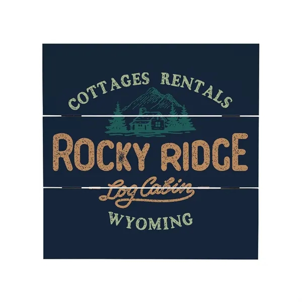 Add the rustic look of wood to a wall with this... from ASI 87188 Showdown Displays