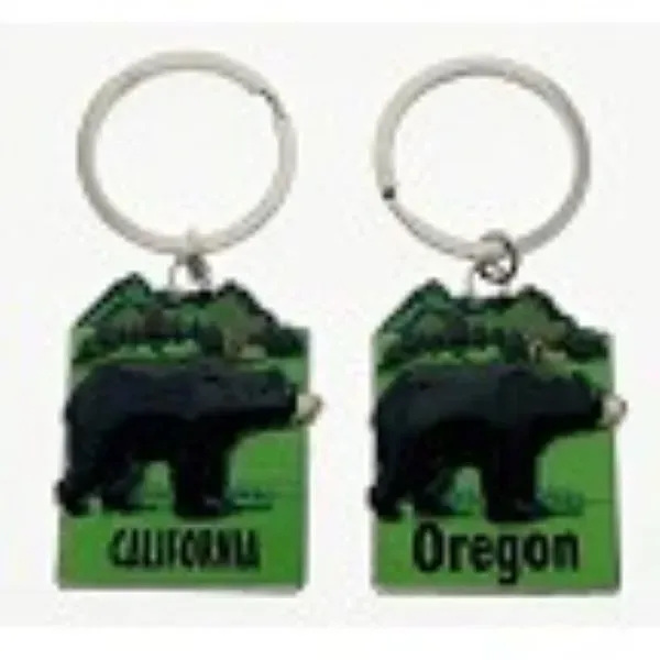 Bear in Forest Keychain made from zinc alloy.... from ASI 40610 Perry Blackburne Inc