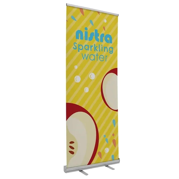 31.5" economy retractor kit with no-curl opaque fabric.... from ASI 87188 Showdown Displays