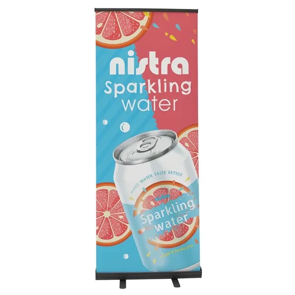 31.5" economy retractor kit with no-curl opaque fabric.... from ASI 87188 Showdown Displays