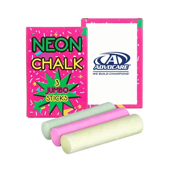 3 pack of jumbo chalk with customizable box.... from ASI 98360 WOWLine / WOWLine®