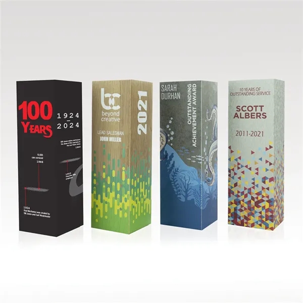 NEW Elements Collection allows for full color imagery and messaging on... from ASI 93986 Visions/Awardcraft