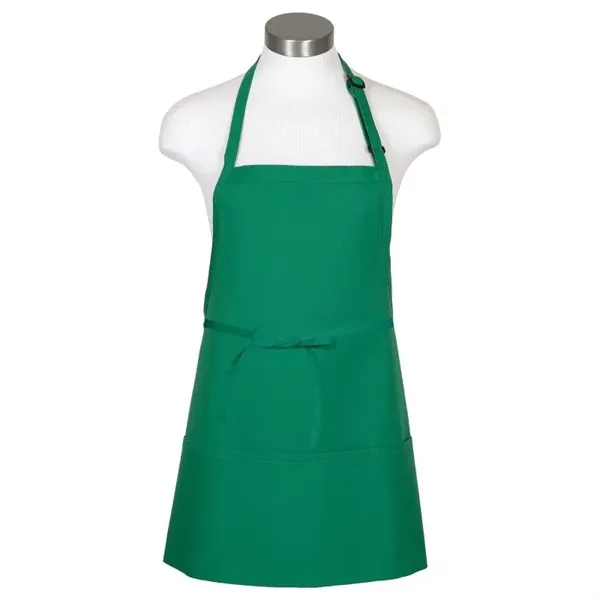 Mid-length apron measuring 28"W x 24"H, with 3 pouch pockets and... from ASI 36558 Aprons, Etc.