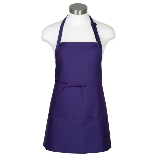 Mid-length apron measuring 28"W x 24"H, with 3 pouch pockets and... from ASI 36558 Aprons, Etc.