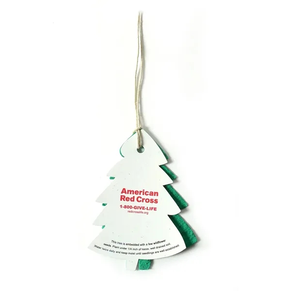 Two-part seed paper ornament.... from ASI 40646 Bloomin Promotions / Bloomin' Promotions™