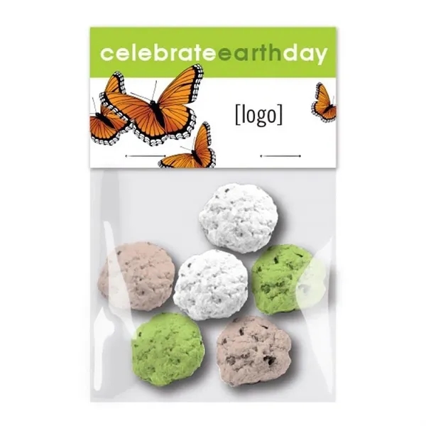 Wildflower seed bomb, 6 cello pack.... from ASI 40646 Bloomin Promotions / Bloomin' Promotions™