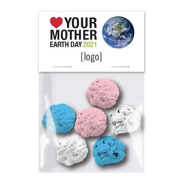 Wildflower seed bomb, 6 cello pack.... from ASI 40646 Bloomin Promotions / Bloomin' Promotions™