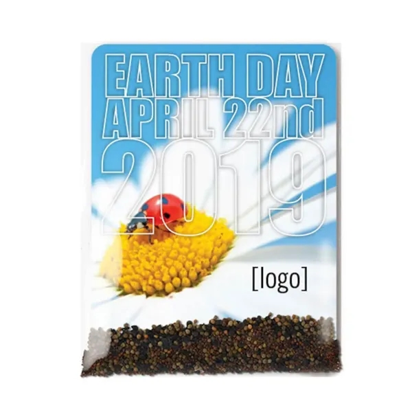 Includes seeds, 3x4 backer card, and eco-cello.... from ASI 40646 Bloomin Promotions / Bloomin' Promotions™