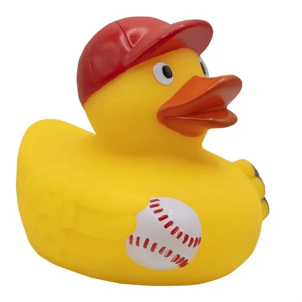 Baseball themed rubber duck.... from ASI 34415 Alpi International LTD