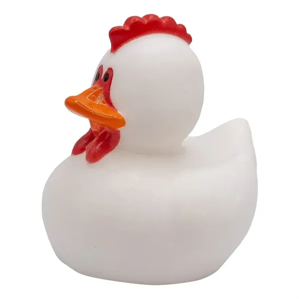 Mini chicken shaped rubber duck.... from ASI 34415 Alpi International LTD