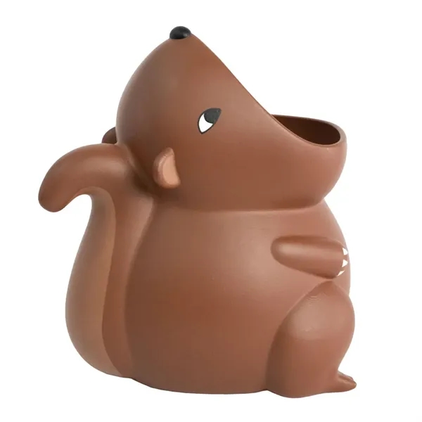 3.25" x 3" squirrel shaped pen/pencil holder.... from ASI 34415 Alpi International LTD