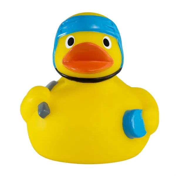 Hockey themed rubber duck.... from ASI 34415 Alpi International LTD