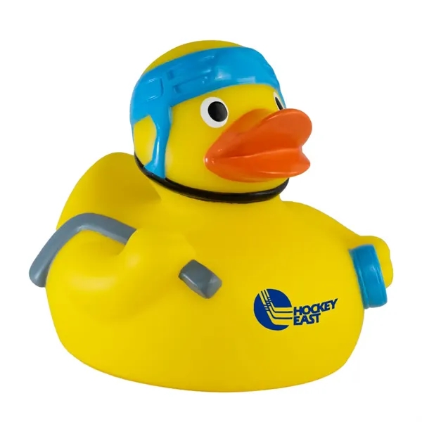 Hockey themed rubber duck.... from ASI 34415 Alpi International LTD
