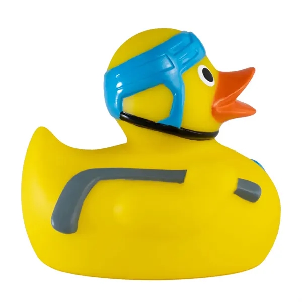 Hockey themed rubber duck.... from ASI 34415 Alpi International LTD