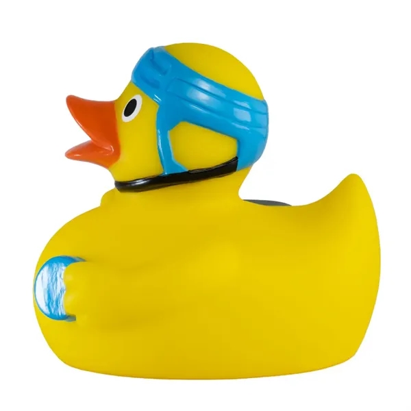 Hockey themed rubber duck.... from ASI 34415 Alpi International LTD