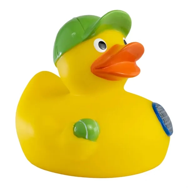 Tennis themed rubber duck.... from ASI 34415 Alpi International LTD