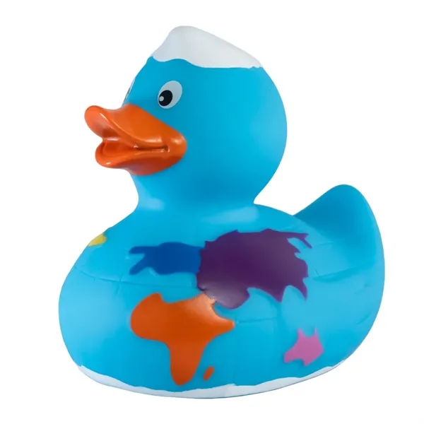 World themed rubber duck.... from ASI 34415 Alpi International LTD