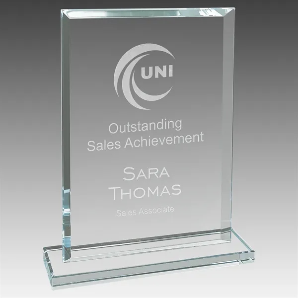 Rectangle Glass Award... from ASI 92531 Unique Custom Products / UCP