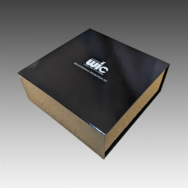 Premium, high-end 8 2/5" x 8 2/5" gift box is perfect... from ASI 92531 Unique Custom Products / UCP