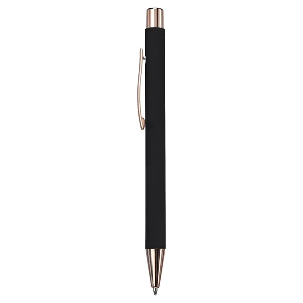 Rose Gold Rubber Coated Pen... from ASI 31517 Admart Products / Admart Line