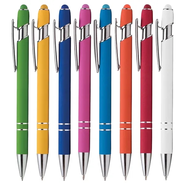 Rainbow Rubber Stylus Pen... from ASI 31517 Admart Products / Admart Line