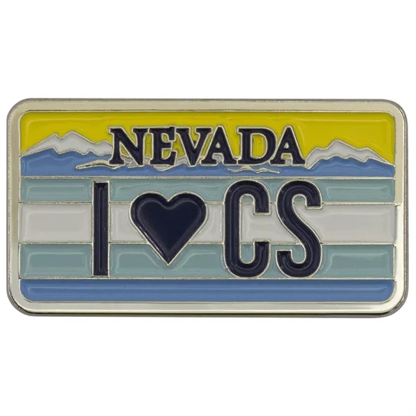 Custom die struck enamel lap pins in assorted sizes and finishes... from ASI 52263 EMT / EMT