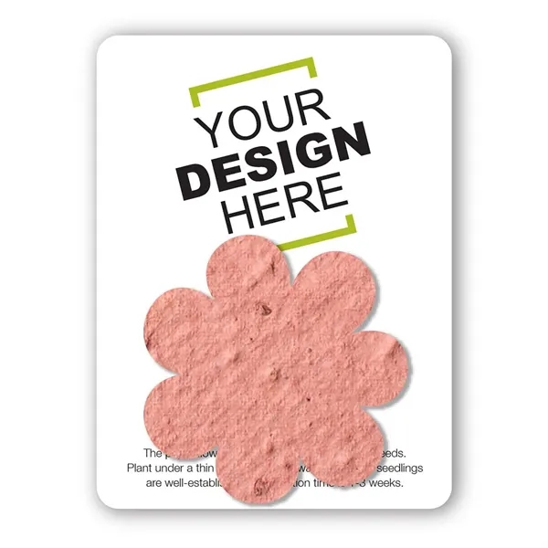 Gift pack features a recycled info card and plantable piece of... from ASI 40646 Bloomin Promotions / Bloomin' Promotions™