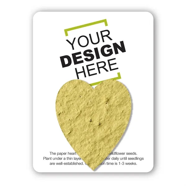 Gift pack features a recycled info card and plantable piece of... from ASI 40646 Bloomin Promotions / Bloomin' Promotions™