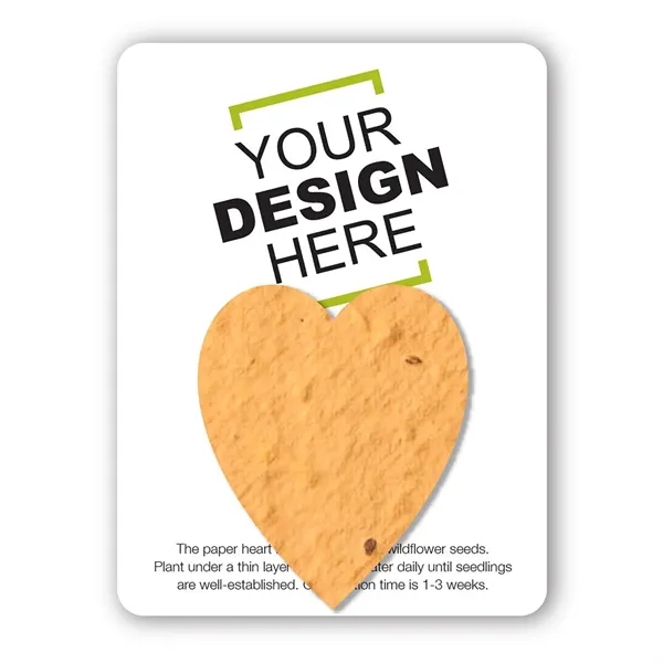 Gift pack features a recycled info card and plantable piece of... from ASI 40646 Bloomin Promotions / Bloomin' Promotions™