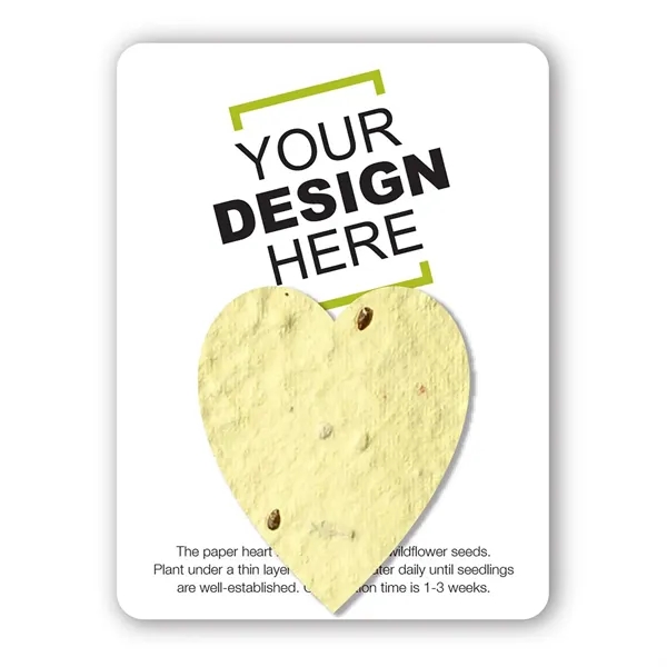 Gift pack features a recycled info card and plantable piece of... from ASI 40646 Bloomin Promotions / Bloomin' Promotions™