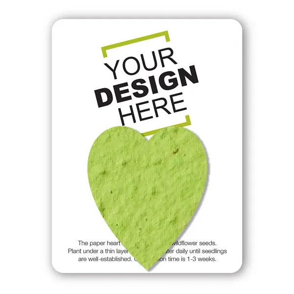 Gift pack features a recycled info card and plantable piece of... from ASI 40646 Bloomin Promotions / Bloomin' Promotions™