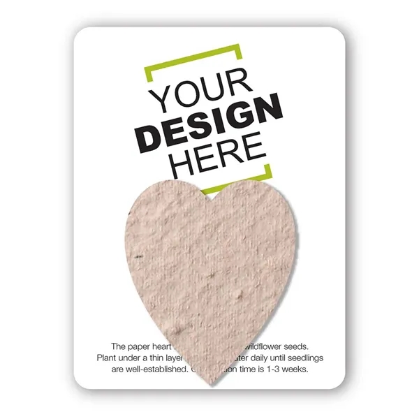 Gift pack features a recycled info card and plantable piece of... from ASI 40646 Bloomin Promotions / Bloomin' Promotions™