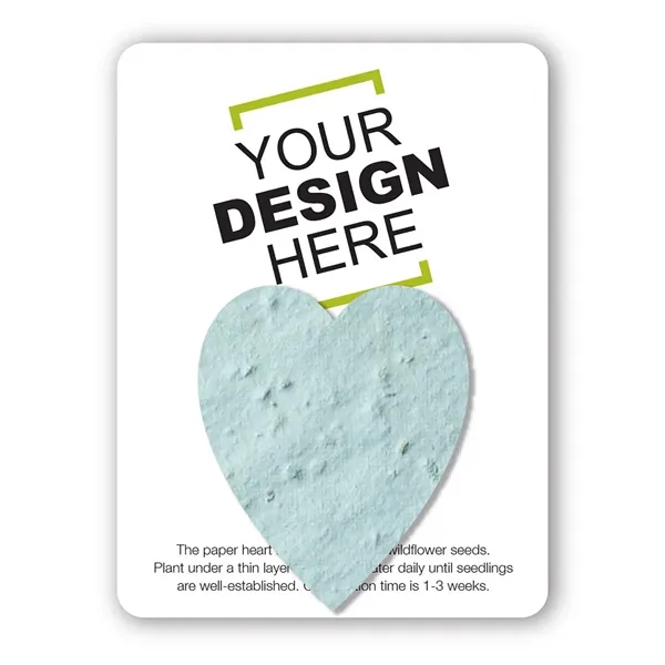 Gift pack features a recycled info card and plantable piece of... from ASI 40646 Bloomin Promotions / Bloomin' Promotions™