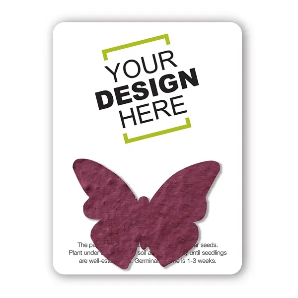 Gift pack features a recycled info card and plantable piece of... from ASI 40646 Bloomin Promotions / Bloomin' Promotions™