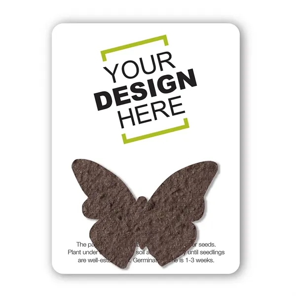 Gift pack features a recycled info card and plantable piece of... from ASI 40646 Bloomin Promotions / Bloomin' Promotions™