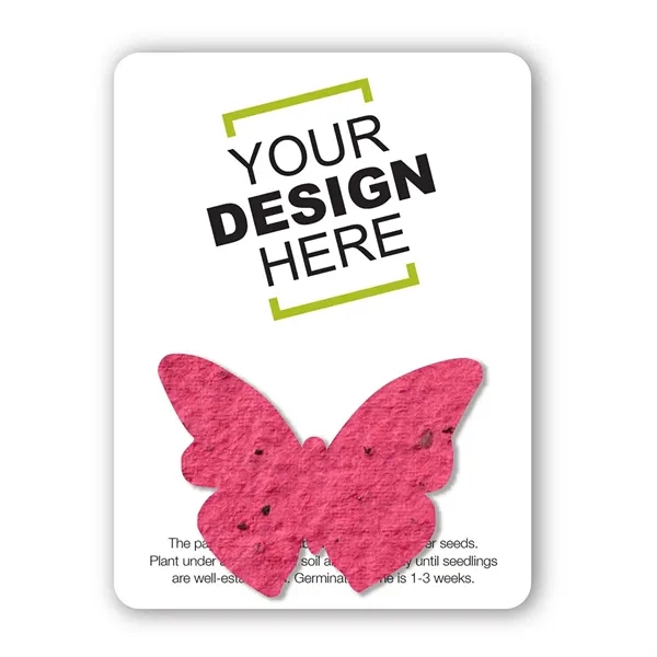 Gift pack features a recycled info card and plantable piece of... from ASI 40646 Bloomin Promotions / Bloomin' Promotions™