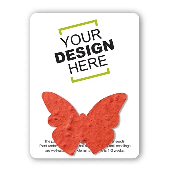 Gift pack features a recycled info card and plantable piece of... from ASI 40646 Bloomin Promotions / Bloomin' Promotions™