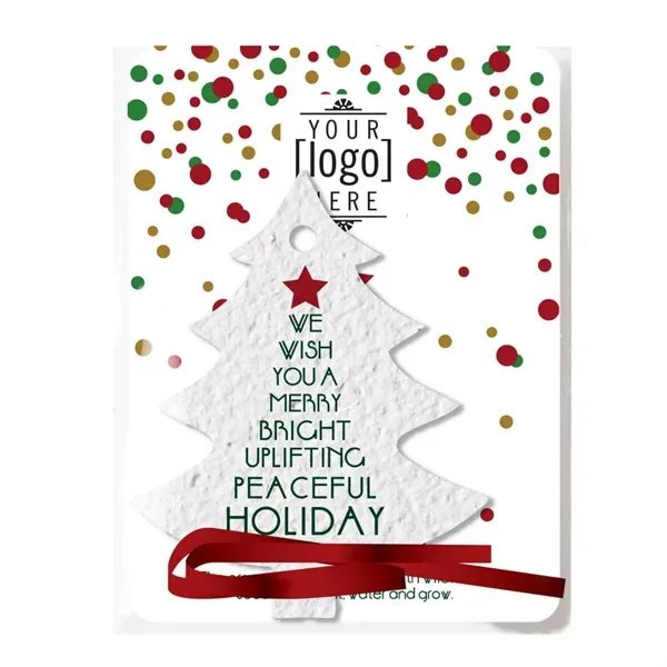 Gift pack features a recycled info card and plantable seed paper... from ASI 40646 Bloomin Promotions / Bloomin' Promotions™