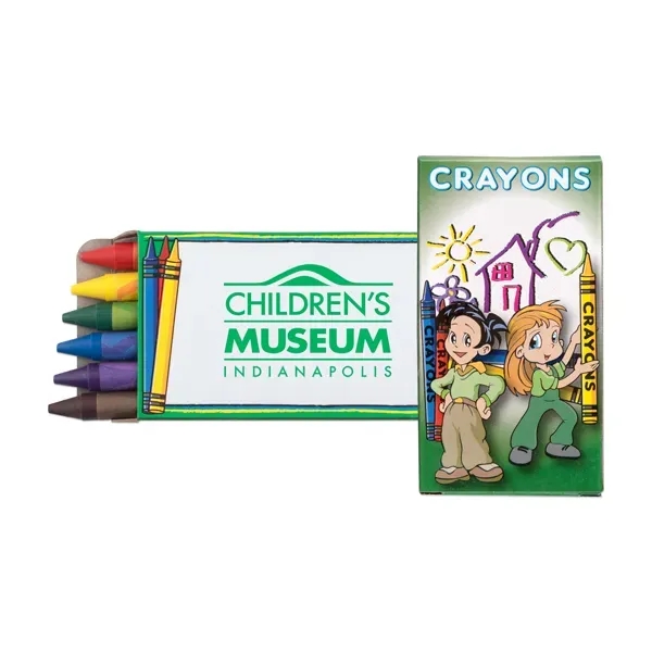6 pack of non-toxic crayons.... from ASI 98360 WOWLine / WOWLine®