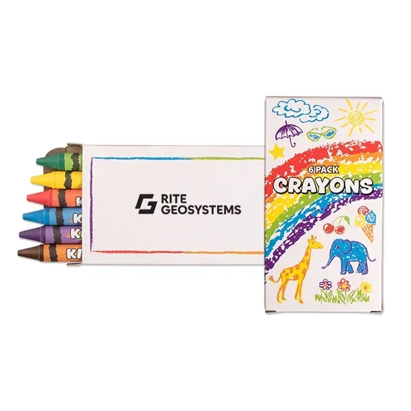 6 pack of non-toxic crayons.... from ASI 98360 WOWLine / WOWLine®